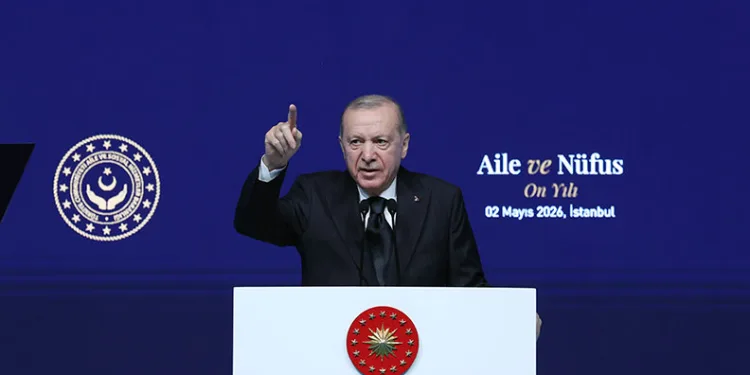 Erdoğan: Doğurganlık hızımız düşüyor, rakamlar tedirgin edici