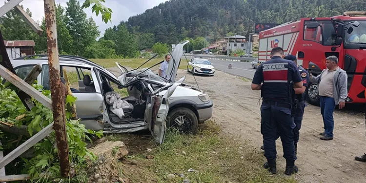 Kahramanmaraş’ta trafik kazası: 1 yaralı