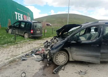 Tekman’da trafik kazası: 6 yaralı