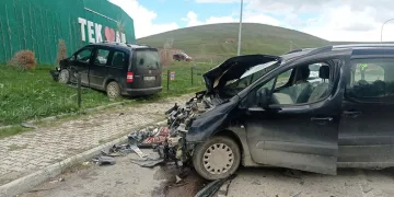 Tekman’da trafik kazası: 6 yaralı