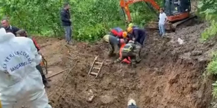 Define kazısı faciayla bitti