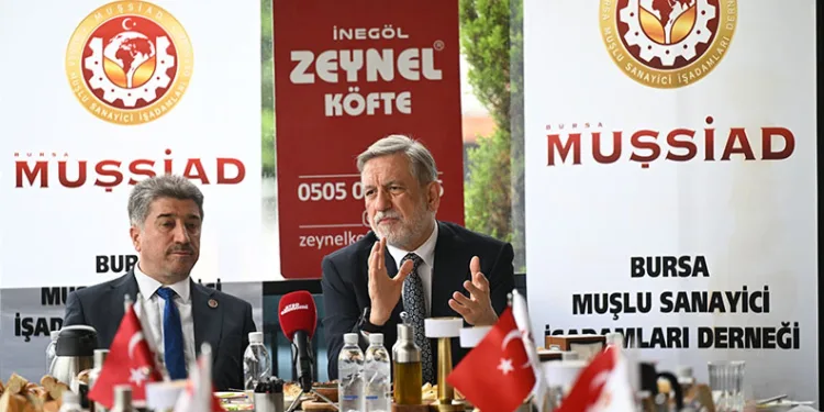 Başkan Burkay MUŞSİAD üyeleri ile buluştu