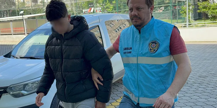 Samsun’da 17 yaşındaki çocuk uyuşturucu ticaretinden tutuklandı
