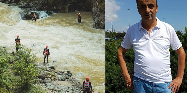 Yağlıdere Deresi’nde kaybolan Sedat Çelik’in cansız bedenine ulaşıldı