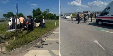 Yenişehir’de trafik kazası: 3 yaralı