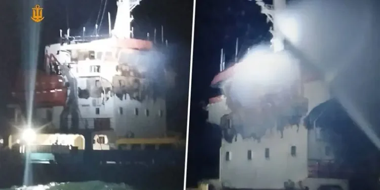 Karadeniz’de Türk gemisine saldırı: 2 denizci yaralandı