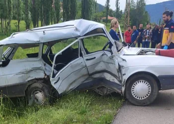 Amasya’da feci kaza: Dede ve torun hayatını kaybetti