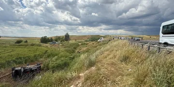Diyarbakır’da iki otomobilin çarpıştığı kazada 1 ölü, 4 yaralı