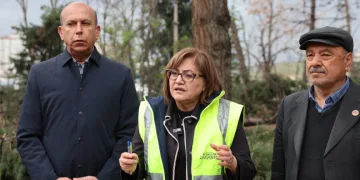 Fatma Şahin, çalışmaları yerinde takip etti