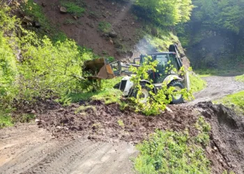 Ordu’da yağışların ardından 120 noktada heyelan