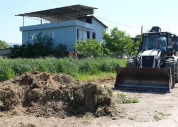 Aydın’da kırsal mahalle yollarında bakım ve temizlik çalışması