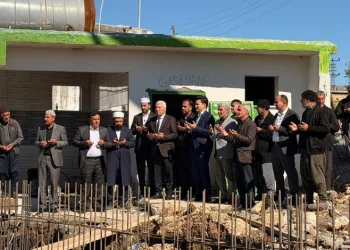 Çermik Belediye Başkanı Karamehmetoğlu cami temelini attı