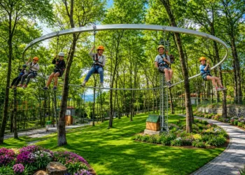 Karadeniz’in en büyük macera parkı 19 Mayıs’ta açılıyor