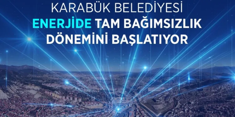 Karabük Belediyesi kendi enerjisini üretmeye hazırlanıyor