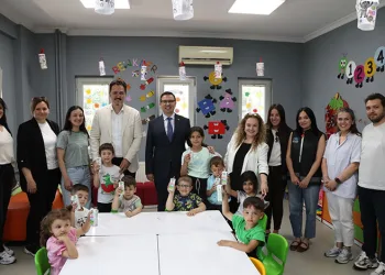 Nilüfer Belediyesi çocukların süt tüketimini destekliyor