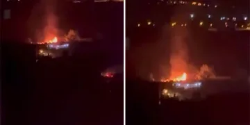 Bursa’da bağ evi alevlere teslim oldu