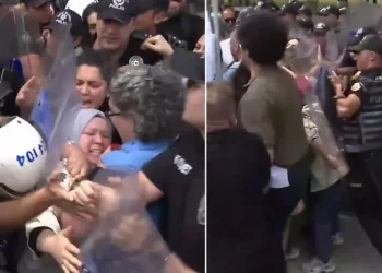 TBMM Önünde Basın Açıklaması Yapmak İsteyen Öğretmenlere Polis Müdahalesi
