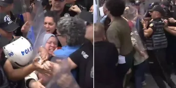 TBMM Önünde Basın Açıklaması Yapmak İsteyen Öğretmenlere Polis Müdahalesi