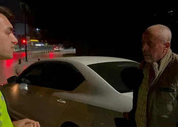 Uygulamadan kaçtı, polis yakaladı