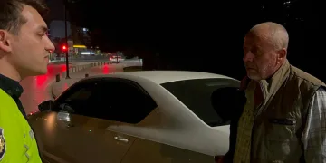Uygulamadan kaçtı, polis yakaladı