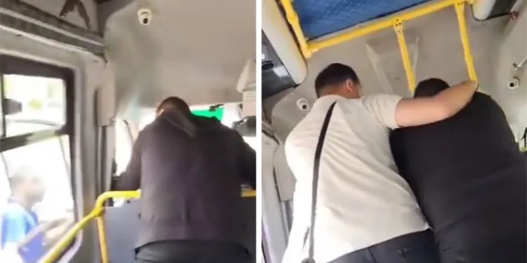 5 TL’lik eksik ödeme yüzünden minibüs karıştı