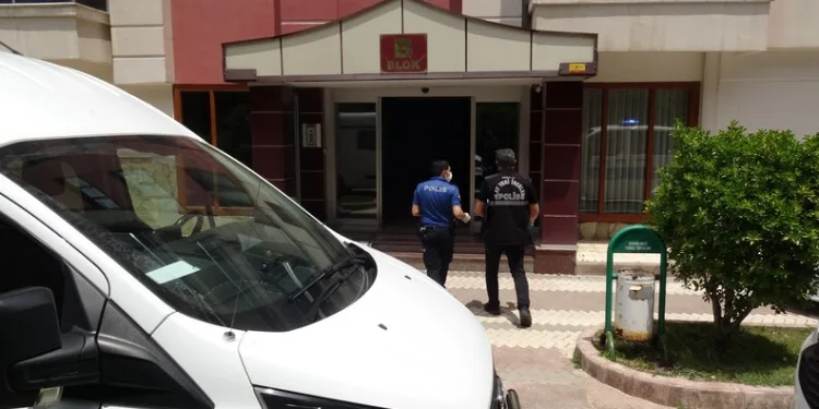 Otobanda yola fırlayan angus korku dolu anlar yaşattı