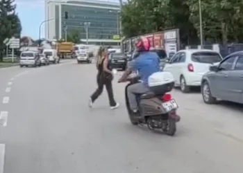 Bolu’da kazadan kıl payı kurtuldular: O anlar kamerada