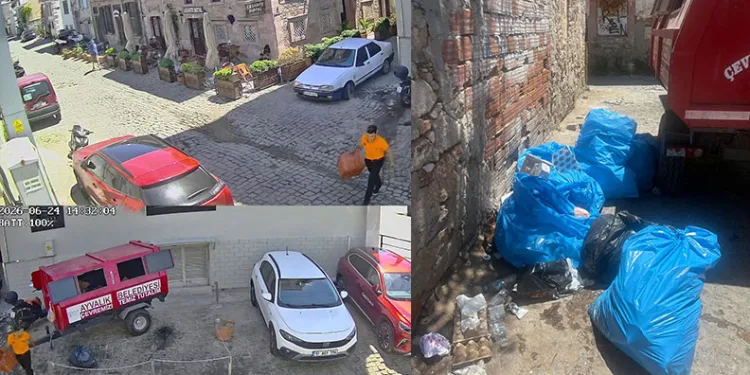 Ayvalık’ta çevreyi kirleten restoran zinciri ve tostçuya 38 bin TL ceza