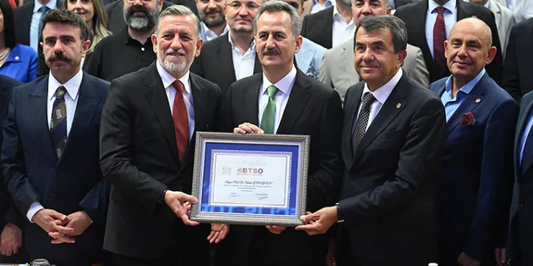Savunma Sanayii Başkanı Prof. Dr. Görgün Bursa iş dünyasıyla buluştu