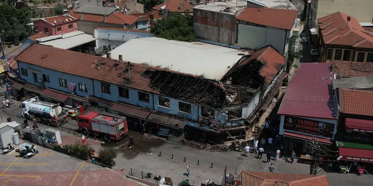 Tarihi çarşıdaki acı bilanço ortaya çıktı