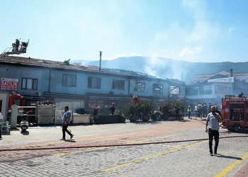 Büyükşehir’den Kayhan’daki yangına hızlı müdahale