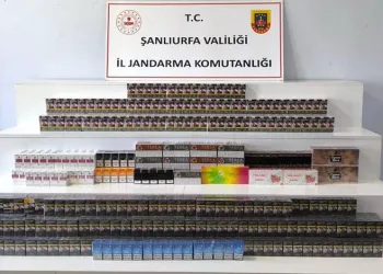Şanlıurfa’da kaçak tütün ve sigara operasyonu
