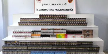 Şanlıurfa’da kaçak tütün ve sigara operasyonu