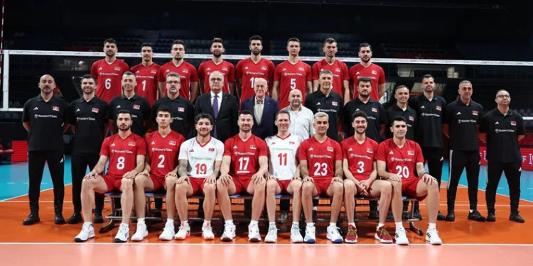 A Milli Erkek Voleybol Takımı, VNL öncesi medya günü gerçekleştirdi