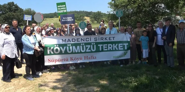 “Doğal alanlarımız madencilerin çalışma sahasına dönüştürüldü”
