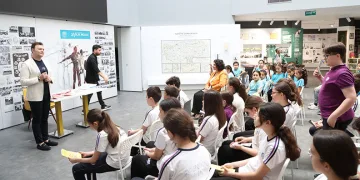 Nilüfer’de çocuklar Ömür Kurt’la çevreyi konuştu