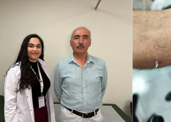 Kolundaki yara için gitti, kanser olduğunu öğrendi