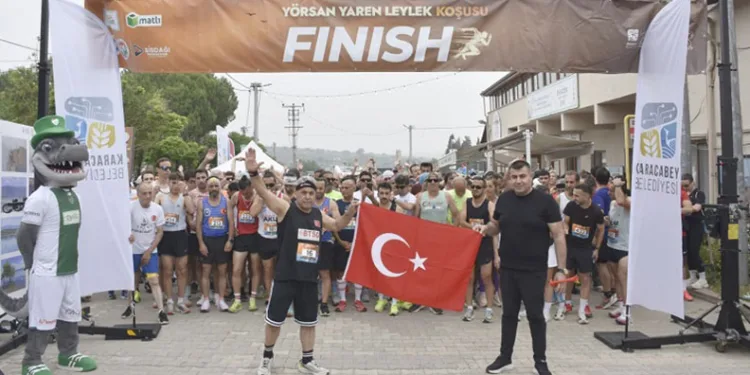 Karacabey Belediyesi’nin Leylek Koşusu’na Yoğun Katılım