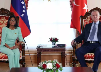 Cumhurbaşkanı Erdoğan, Venezuela Cumhurbaşkanı Vekili Rodriuez ile görüştü