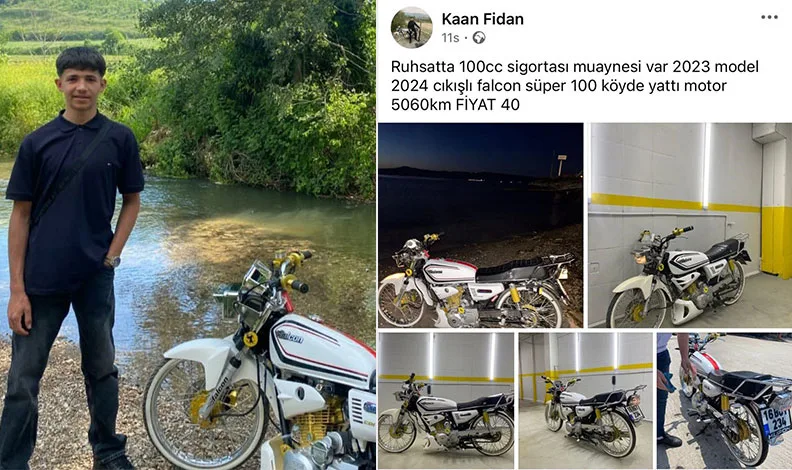 Motosikletini satılığa çıkardı, 11 saat sonra hayatını kaybetti