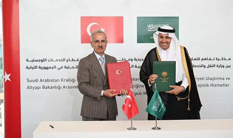 Türkiye ve Suudi Arabistan arasında demiryolu ve lojistik alanlarında iki mutabakat zaptı…