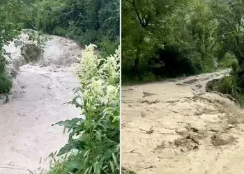 Bolu’da dereler taştı, tarım arazileri sular altında kaldı