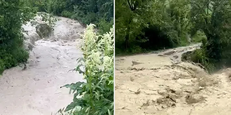 Bolu’da dereler taştı, tarım arazileri sular altında kaldı