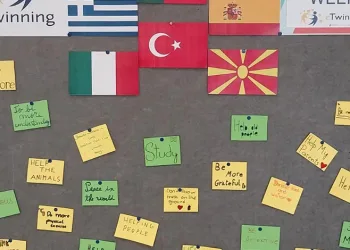 7 ülkeden öğrenciler Bursa’dan dünyaya mutluluk köprüsü kurdu