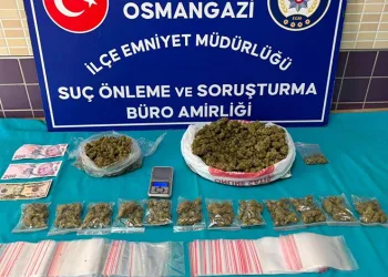 Bursa’da uyuşturucu operasyonu