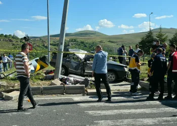 Kayseri’de feci kaza: 2 ölü, 4 yaralı