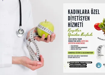 Kestel Belediyesi’nden kadınlara kişiye özel diyetisyen hizmeti
