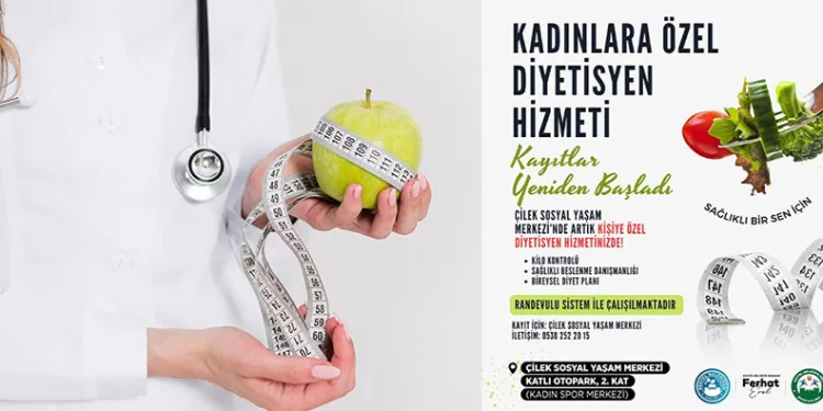 Kestel Belediyesi’nden kadınlara kişiye özel diyetisyen hizmeti