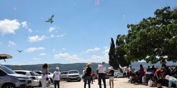 Nilüfer’de gökyüzü uçurtmalarla renklendi