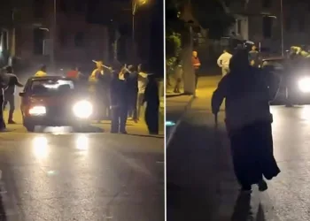 Bursa’da iki grup birbirine girdi